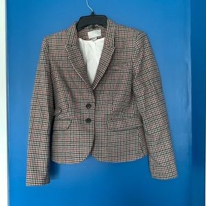 H&M Houndstooth Blazer Size 12